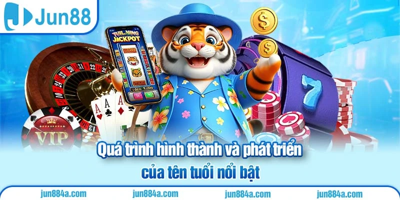Quá trình hình thành và phát triển của tên tuổi nổi bật